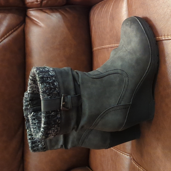Ingaro Destress Grey Ankle Boots - Picture 8 of 11